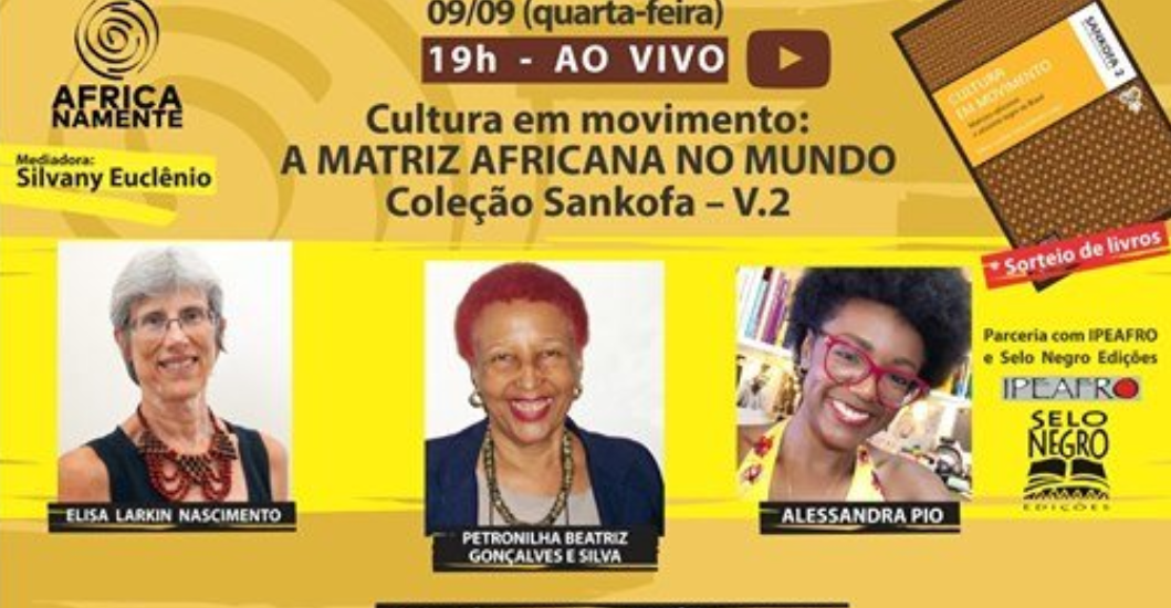Ciclo de Conferências Brasil: Poéticas da diáspora africana (DÍA 4)  O  Programa de Leitorado Brasileiro na Colômbia e a Cátedra Libre de Estudios  Brasileños da Universidad de Buenos Aires, com a