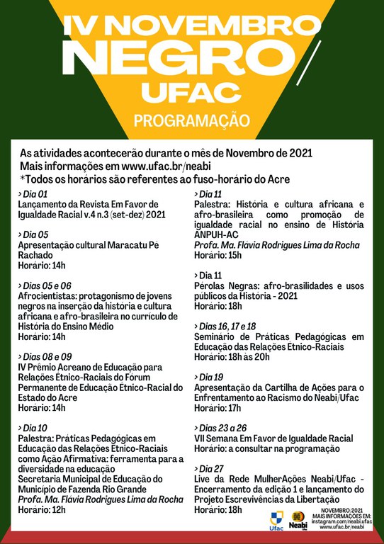 IV Novembro Negro/UFAC 