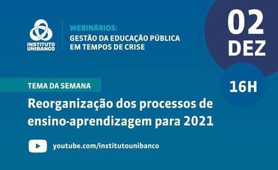 Webnário debate reorganização dos processos de ensino-aprendizagem para 2021