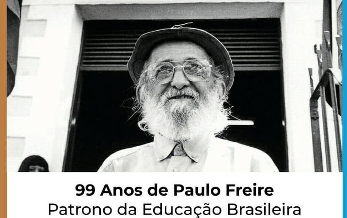 Secretaria da Educação do RN celebra os 99 anos de Paulo Freire