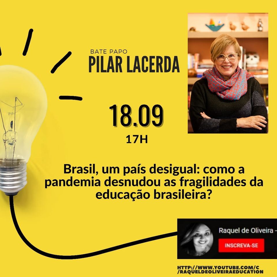 Pilar Lacerda e Raquel de Oliveira debatem desigualdades da Educação brasileira